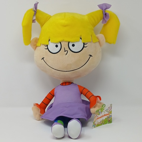 Other - Rugrats Nickelodeon Angelica Pickles Plush Large 17" Soft Toy‎ With Tags
